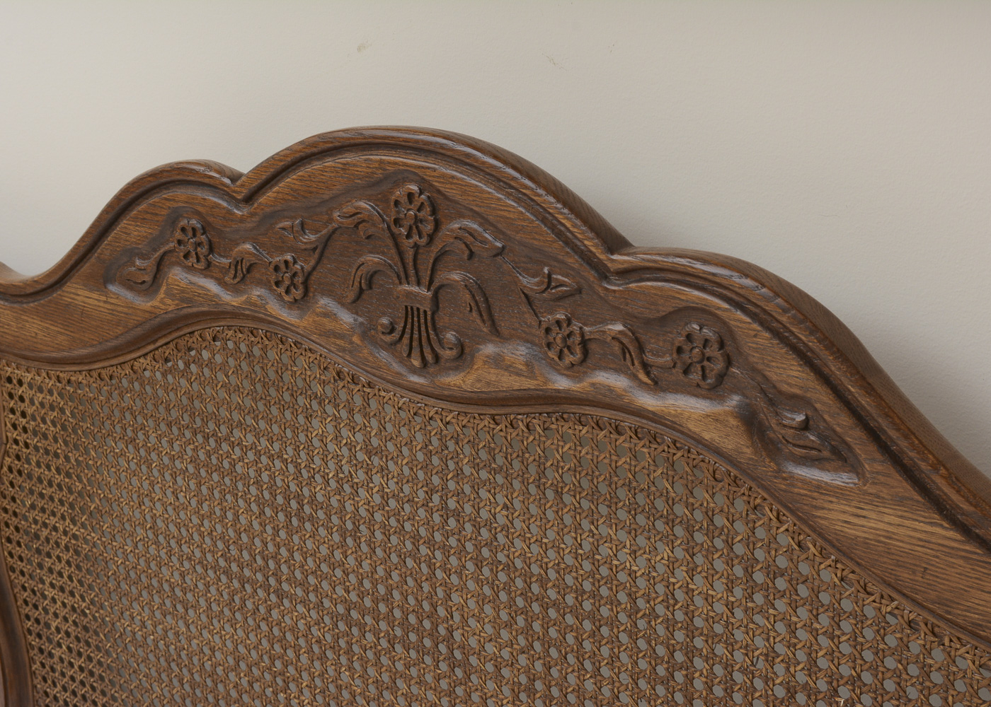 Provincial Louis XV Inspired King Size Headboard by Pennsylvania House