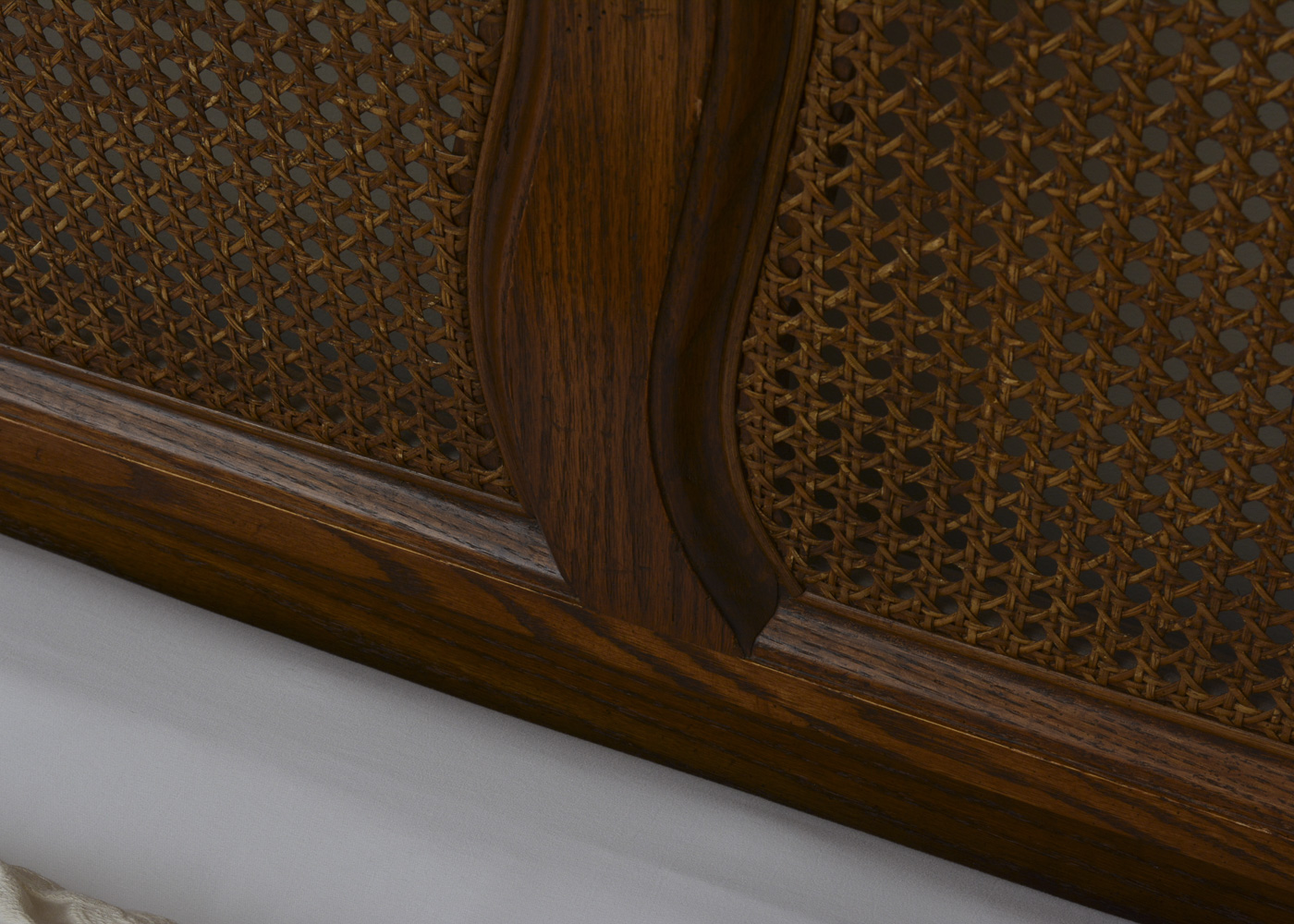 Provincial Louis XV Inspired King Size Headboard by Pennsylvania House