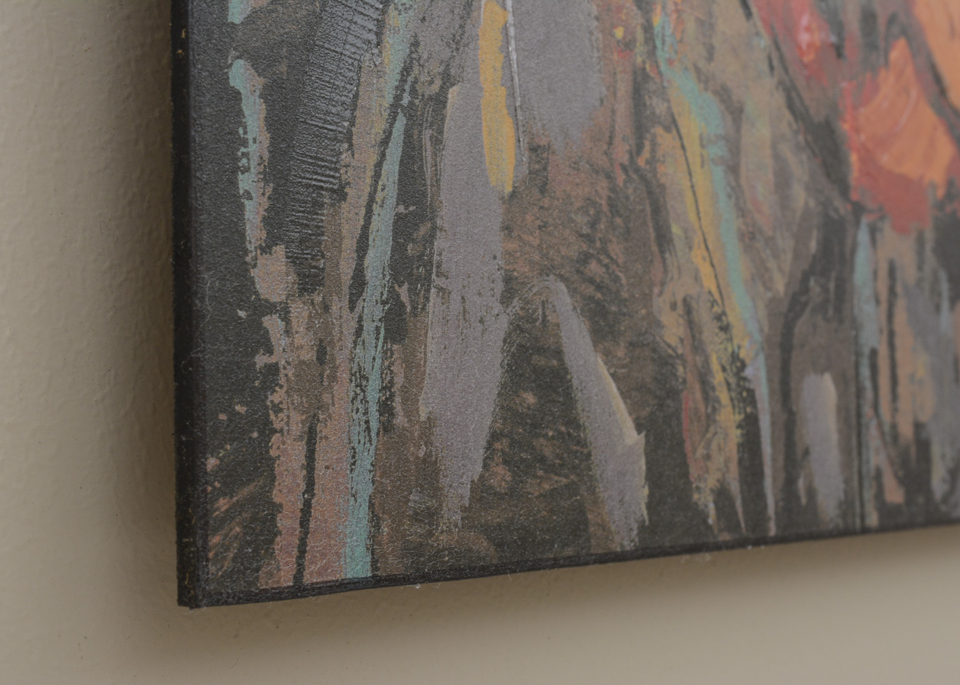 Offset Lithograph on Board of Poppies