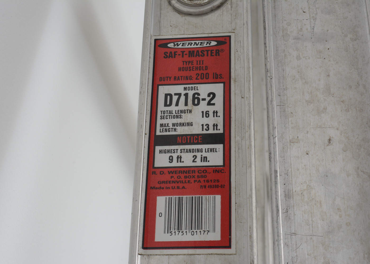 Pair of Werner Ladders