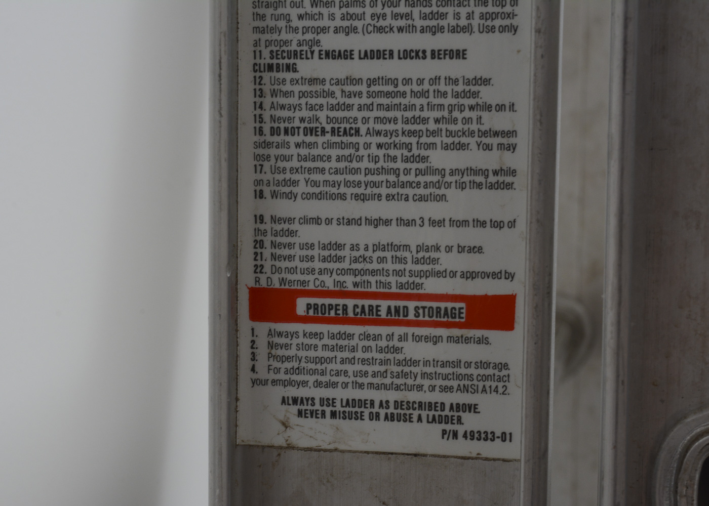 Pair of Werner Ladders