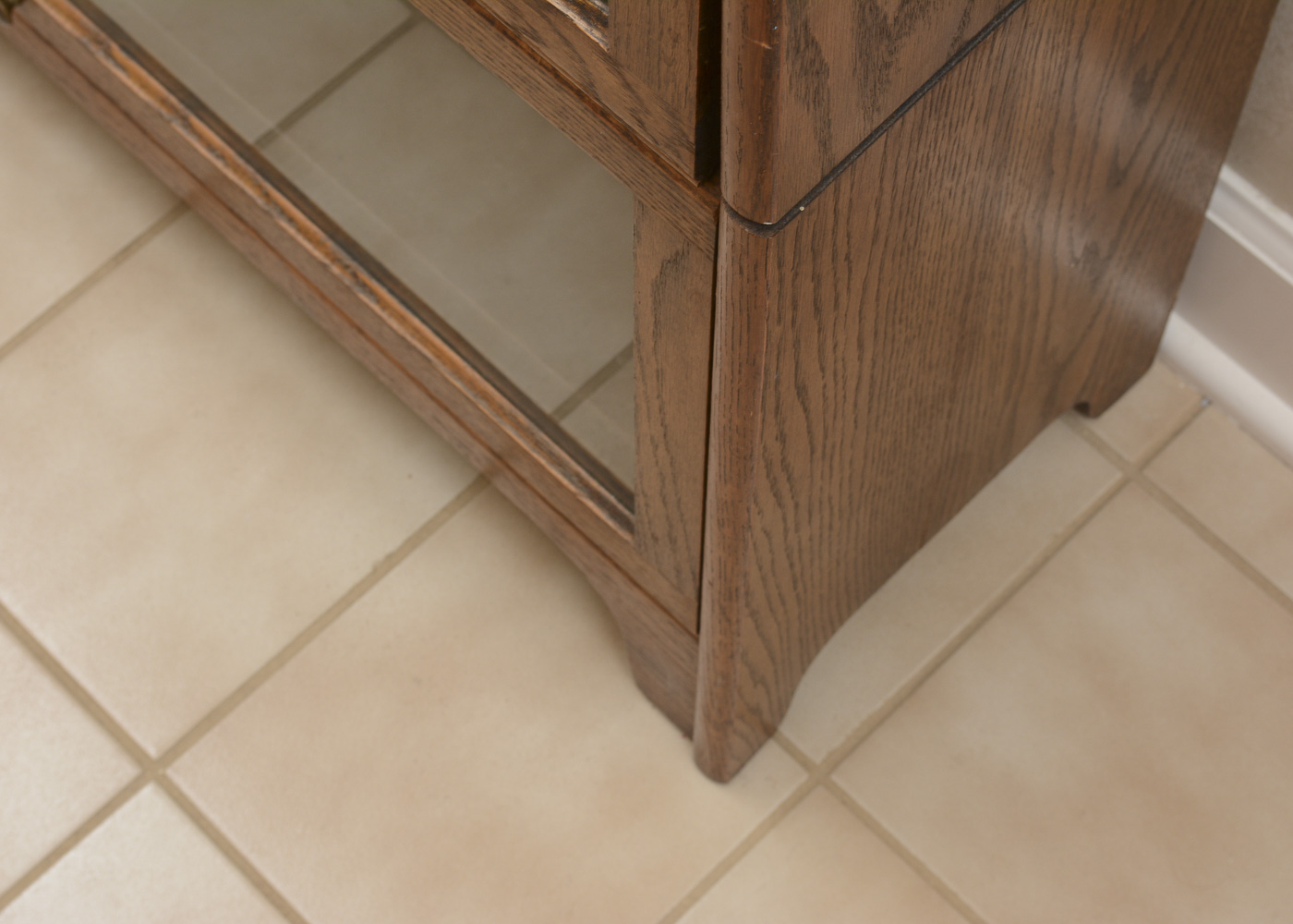 Vintage Oak Barrister Bookcase by Gunn