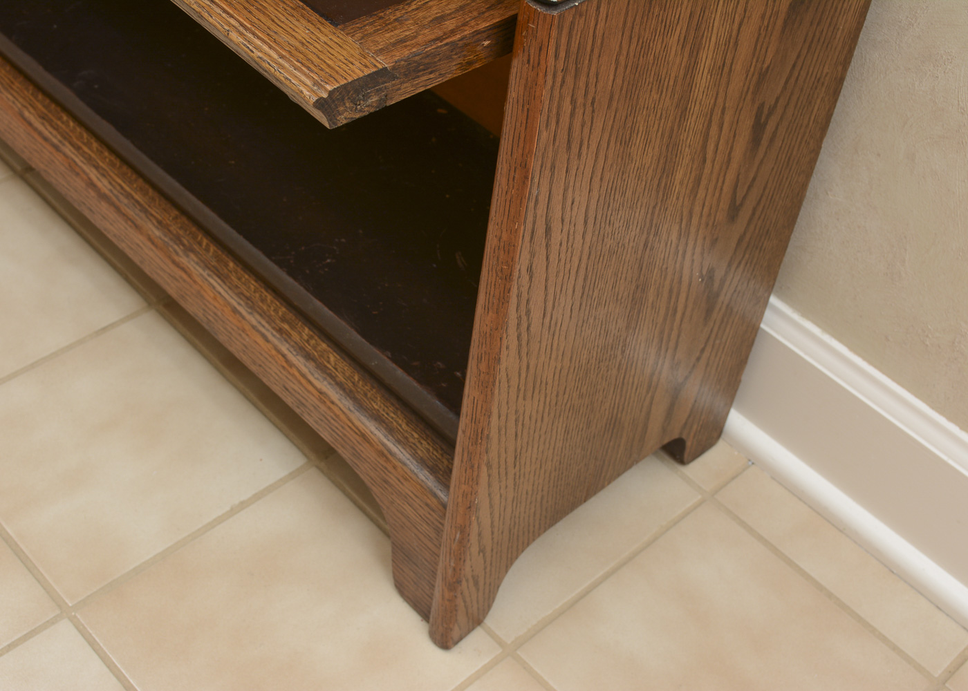 Vintage Oak Barrister Bookcase by Gunn