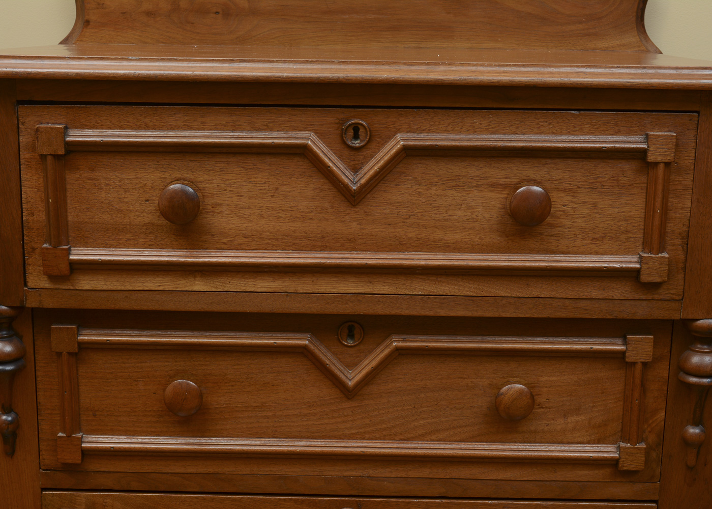 Antique Victorian Three-Drawer Chest