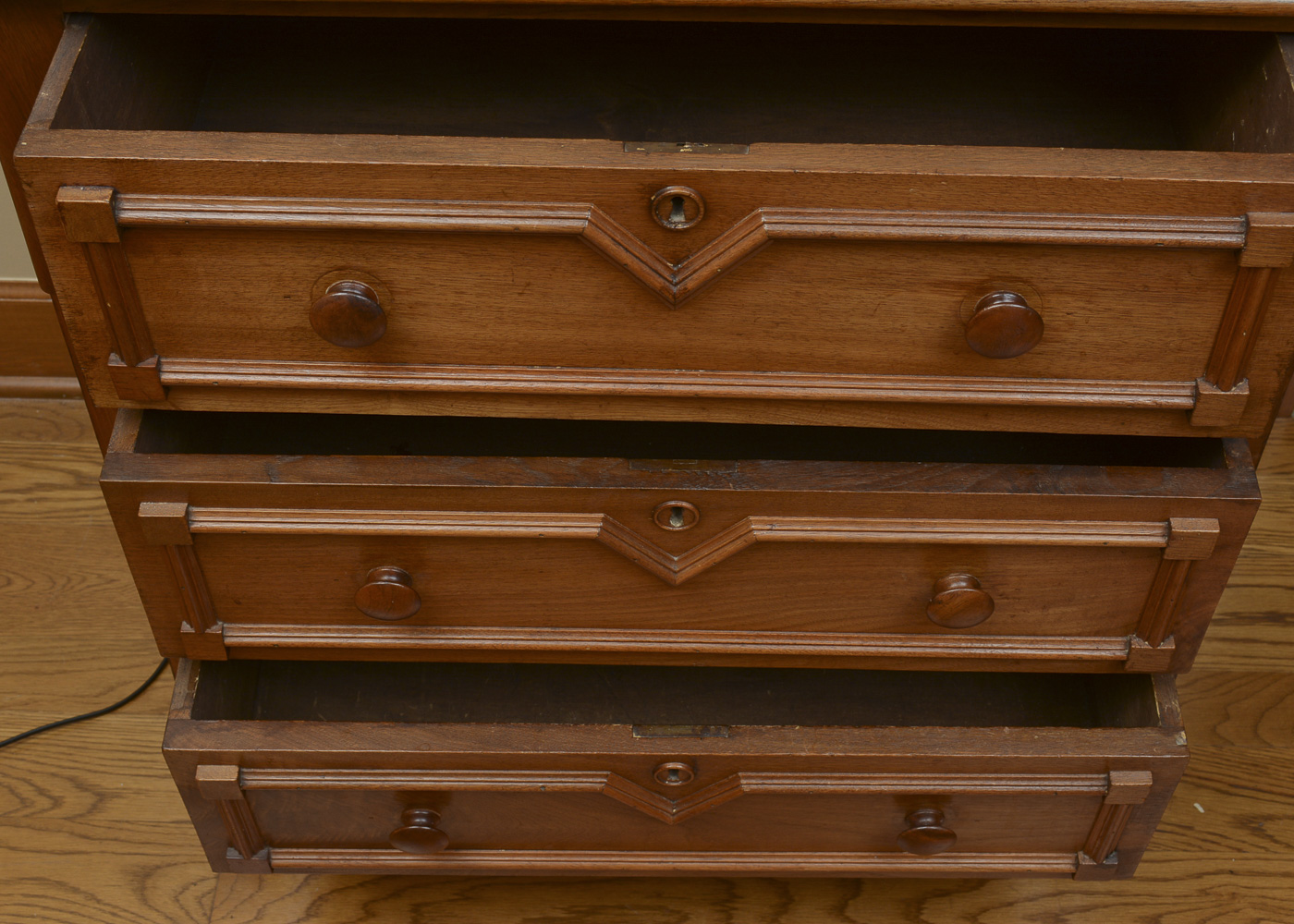 Antique Victorian Three-Drawer Chest