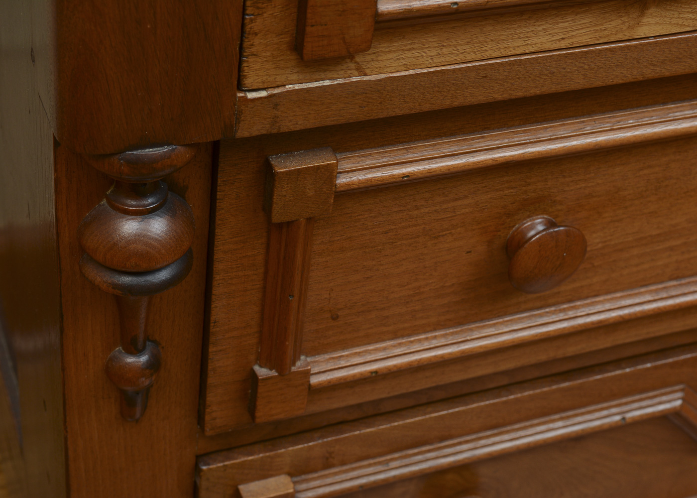 Antique Victorian Three-Drawer Chest