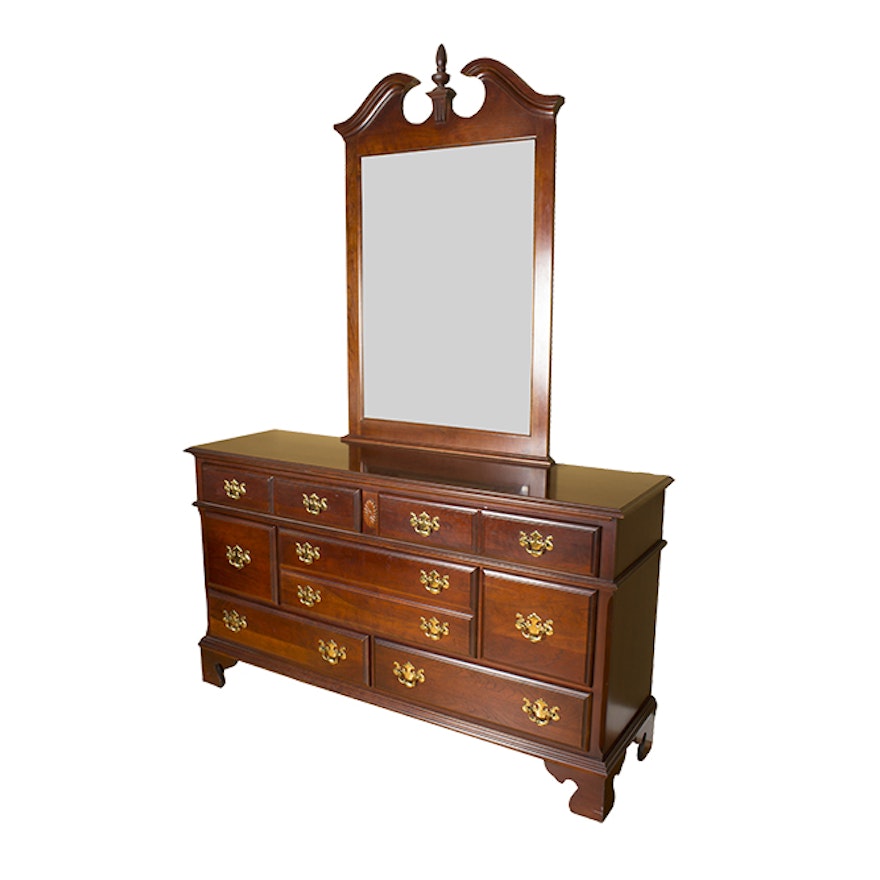 Federal Style Dresser and Mirror by Pennsylvania House