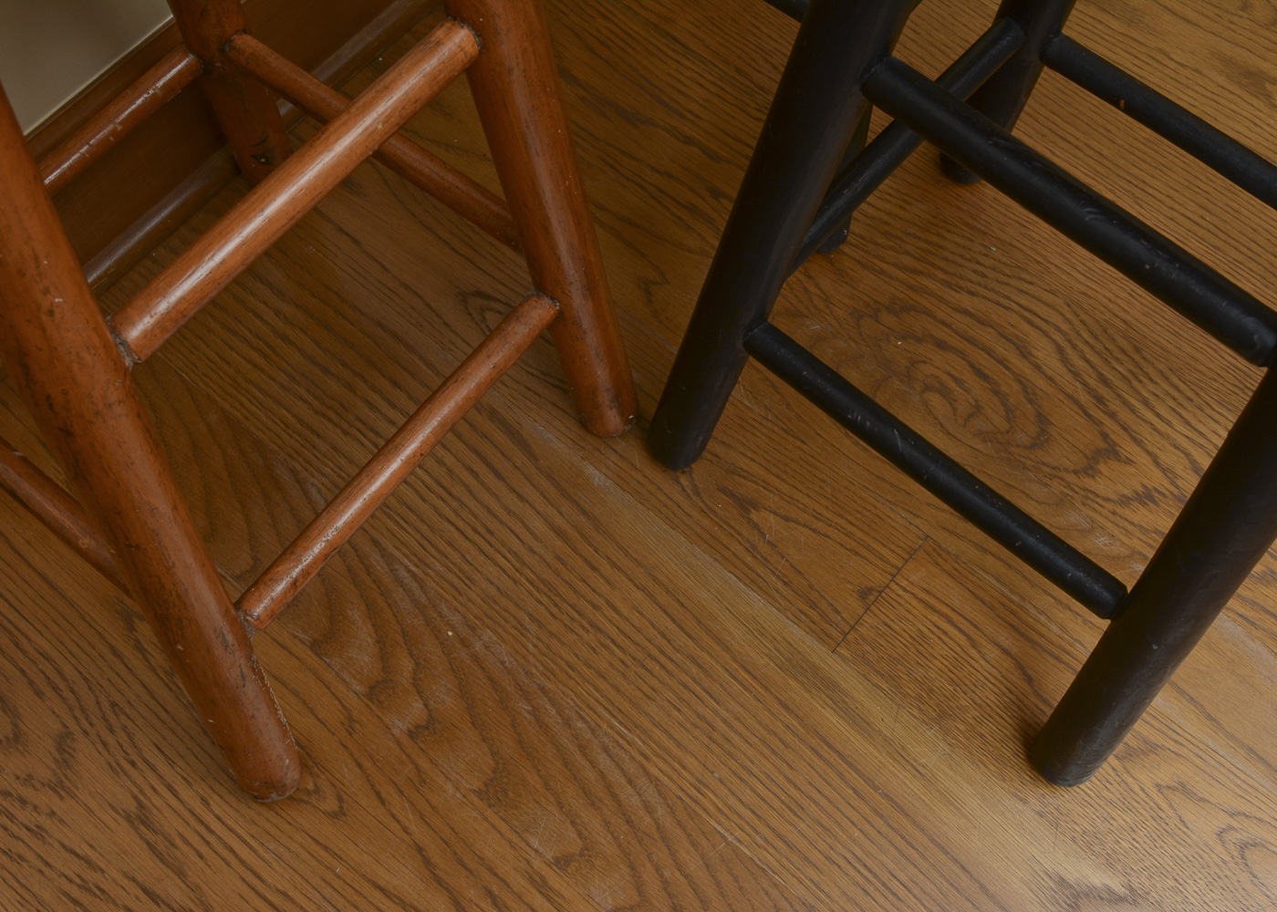 Three Wooden Stools