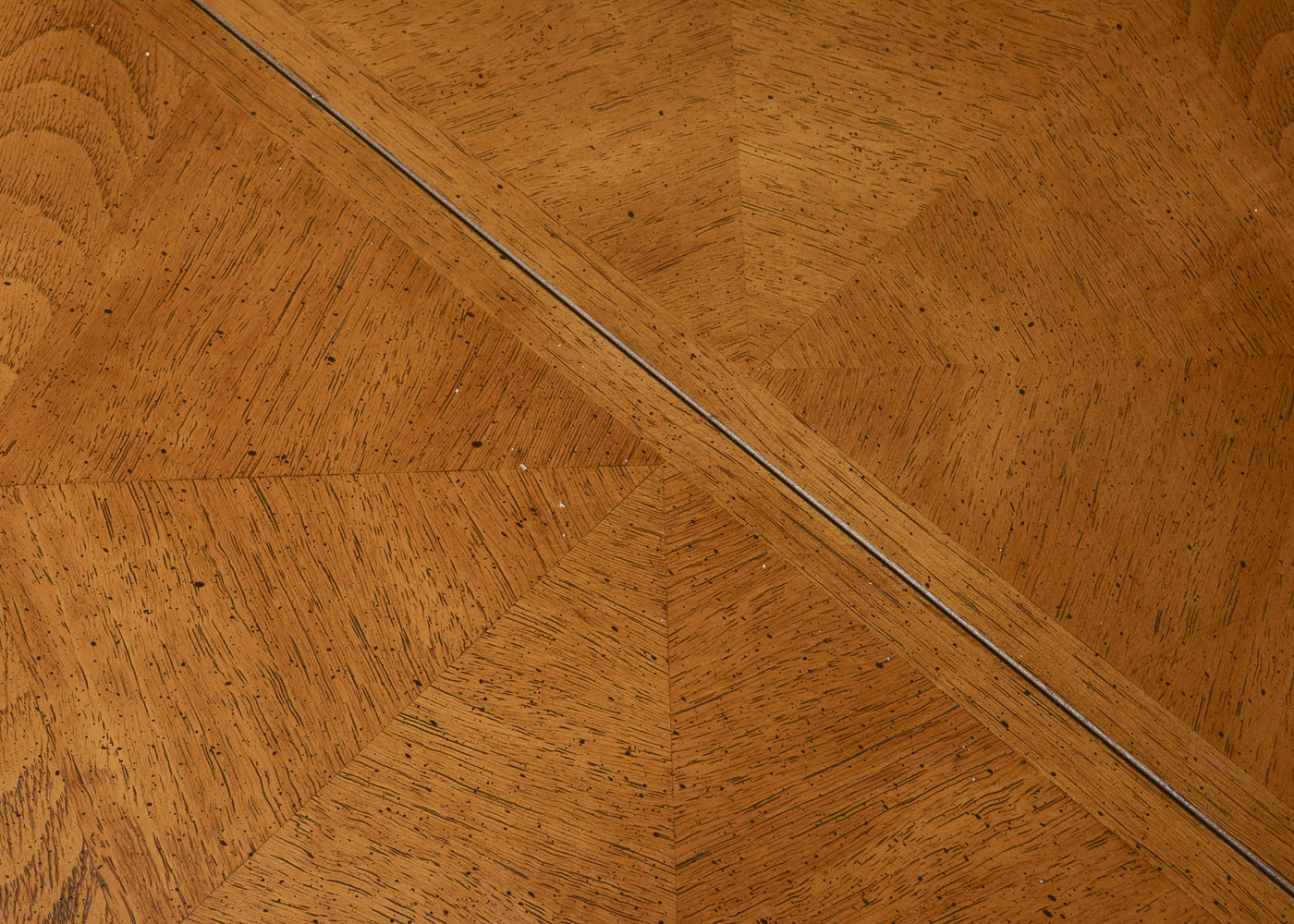 Vintage Dining Table with Leaf Inserts and Chairs