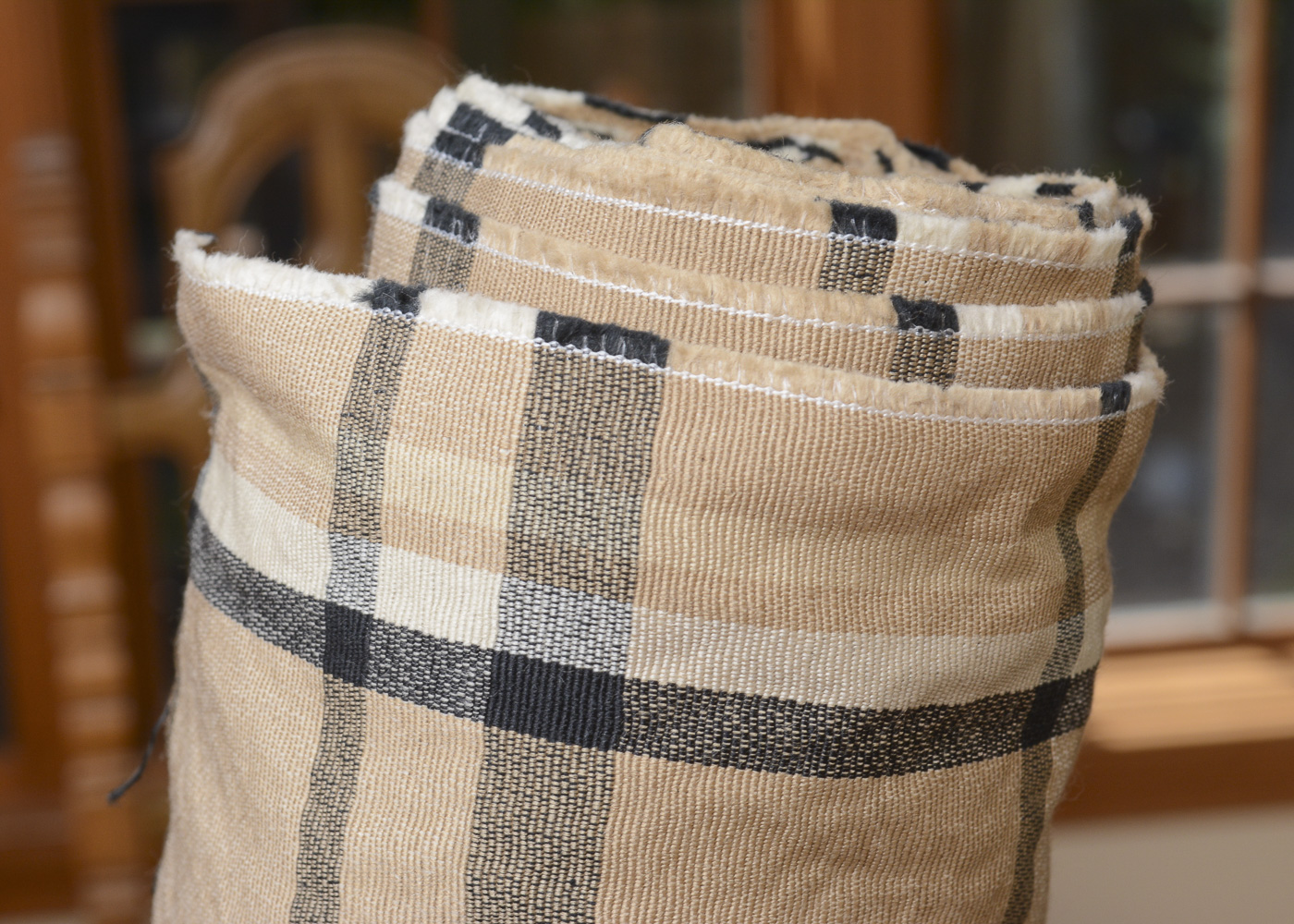 Vintage Dining Table with Leaf Inserts and Chairs