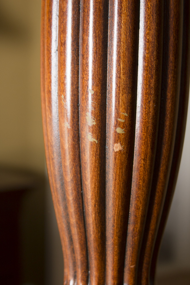 Federal Style Four Poster King Size Rice Bed