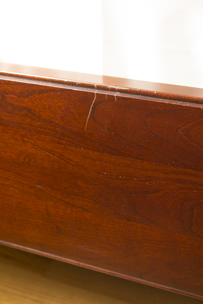 Federal Style Four Poster King Size Rice Bed