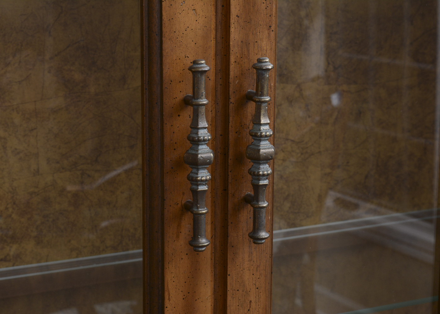 Stanley Furniture Two Piece Breakfront China Cabinet