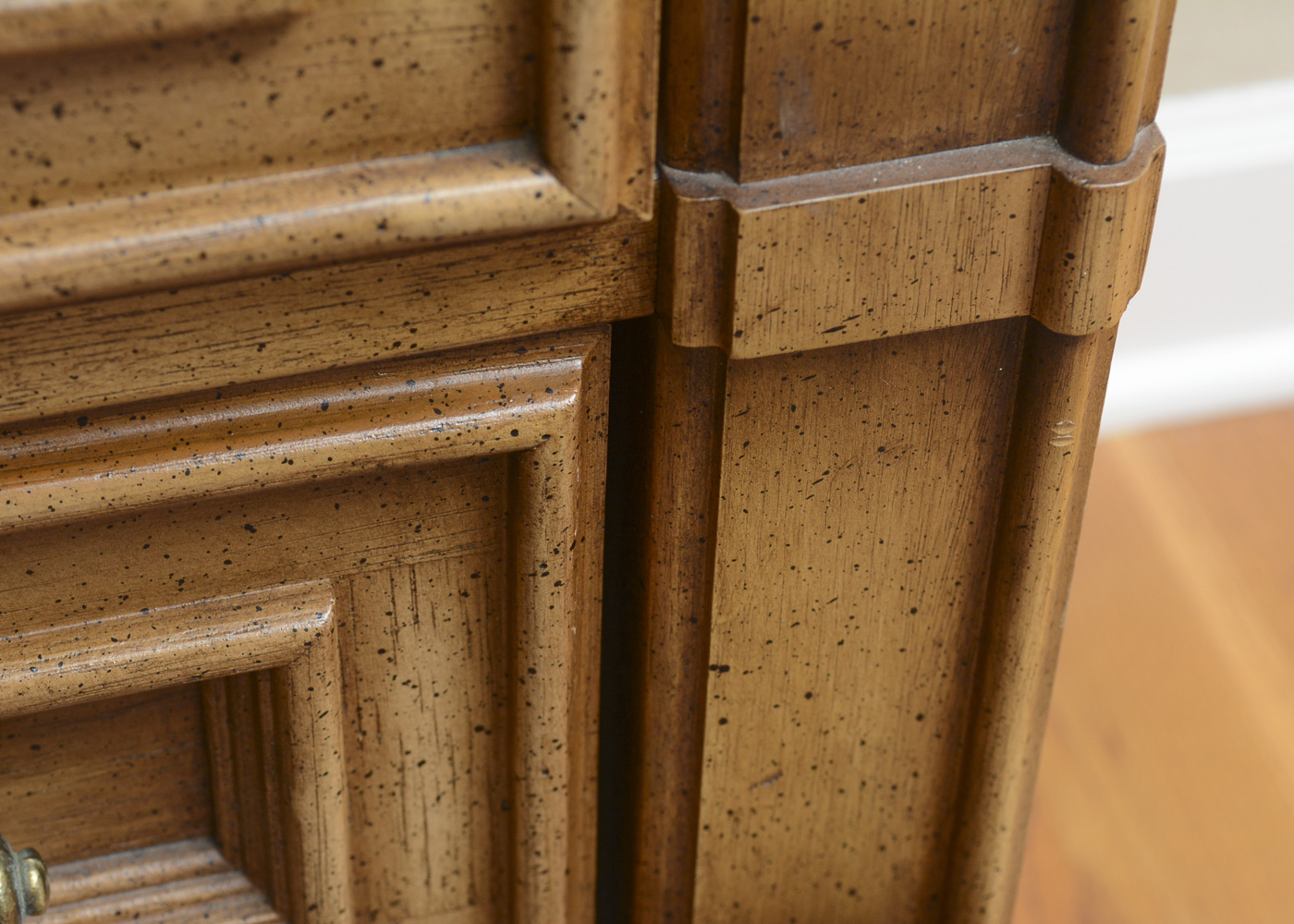 Stanley Furniture Two Piece Breakfront China Cabinet