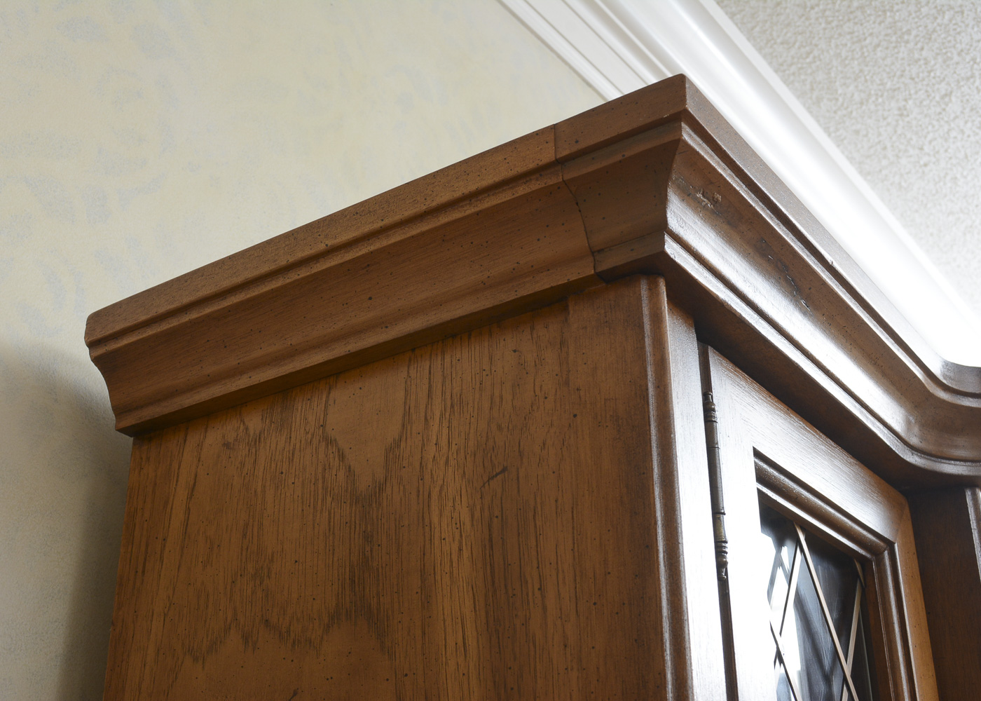 Stanley Furniture Two Piece Breakfront China Cabinet