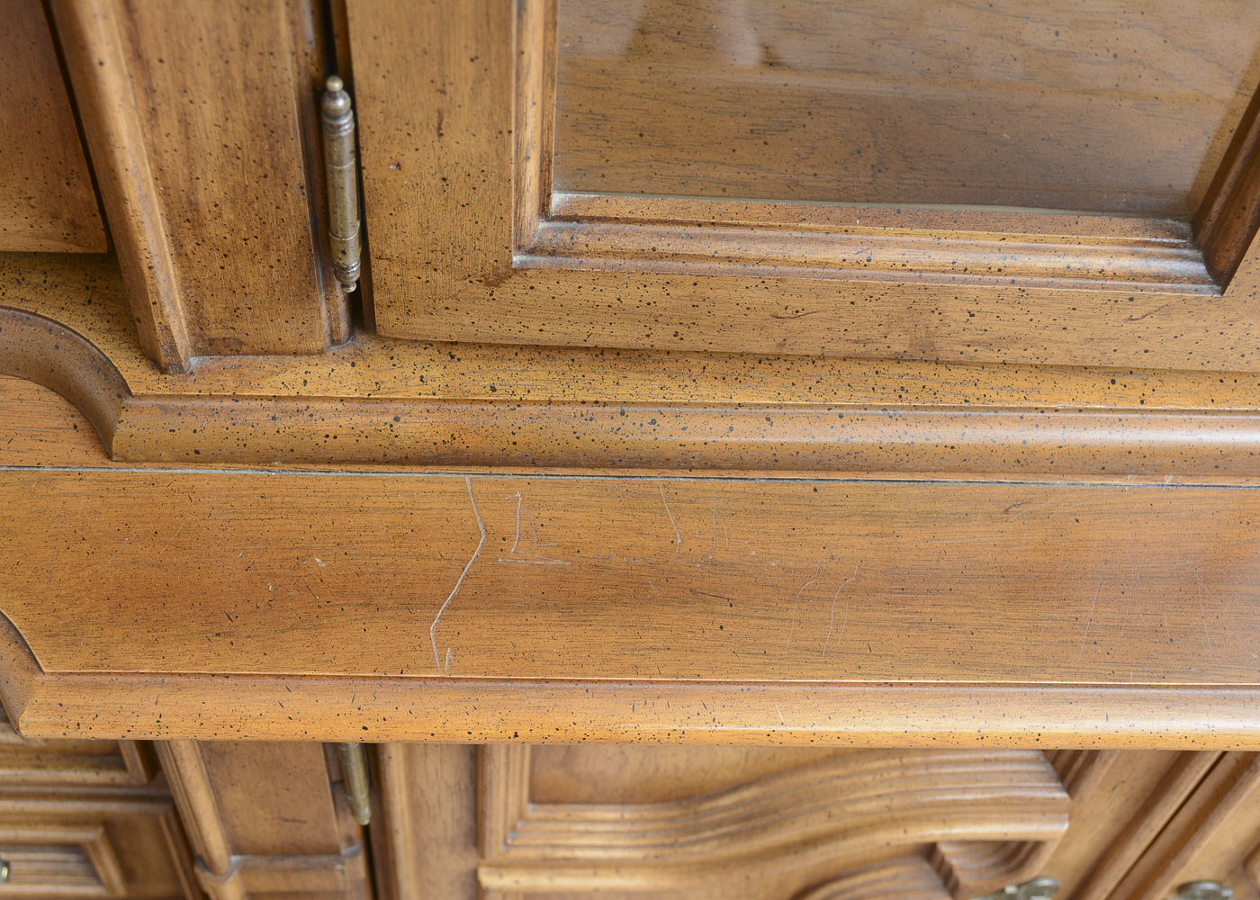 Stanley Furniture Two Piece Breakfront China Cabinet