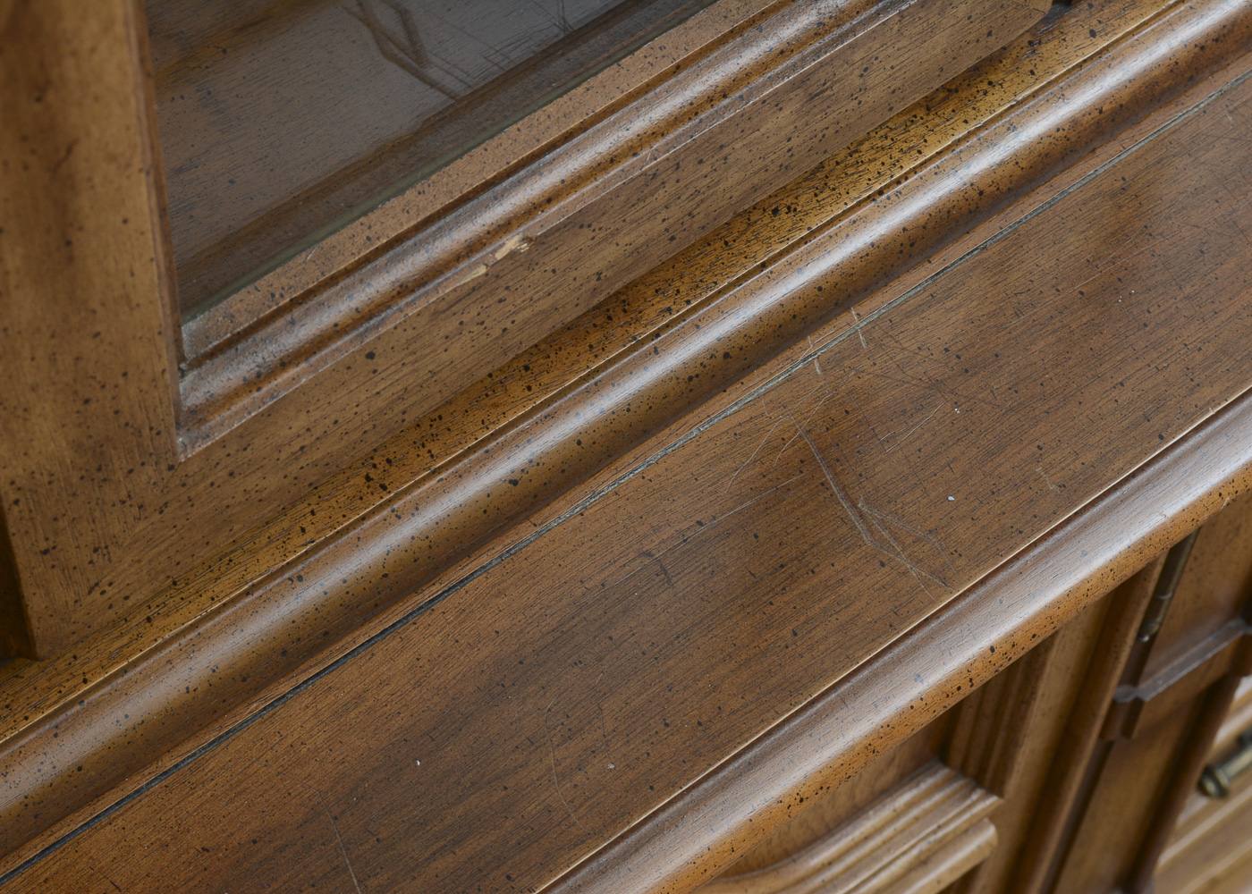 Stanley Furniture Two Piece Breakfront China Cabinet