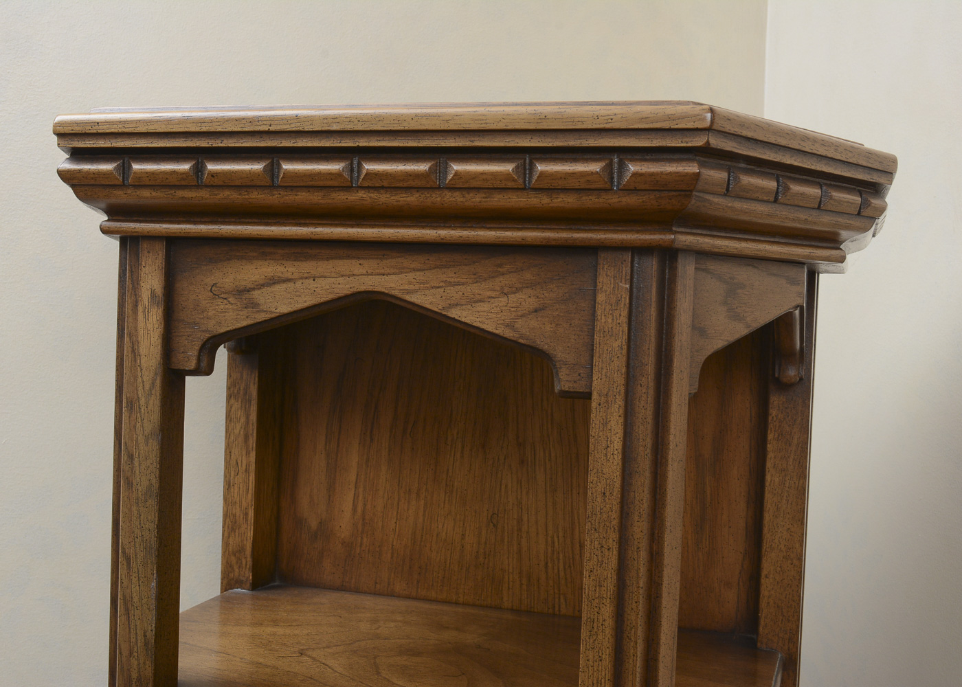 Vintage Oak Display Cabinet