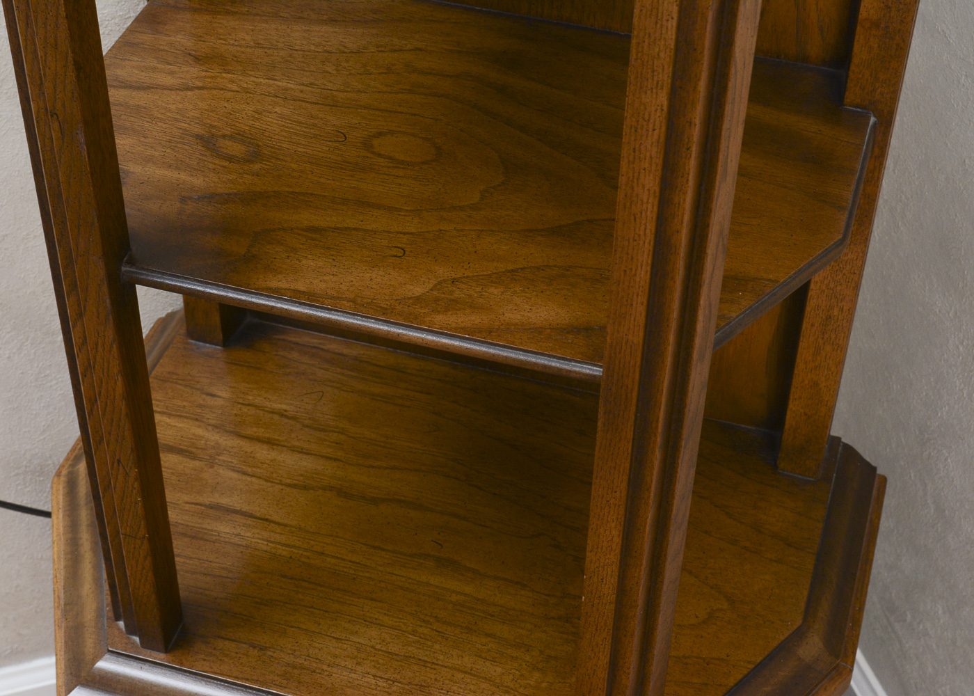 Vintage Oak Display Cabinet