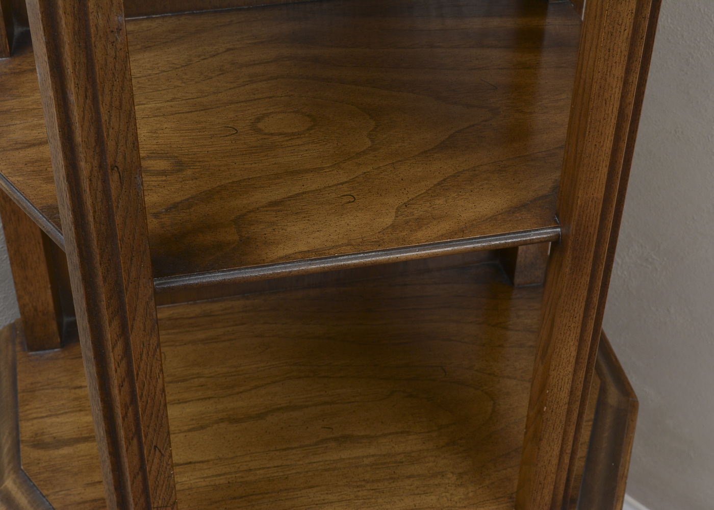 Vintage Oak Display Cabinet