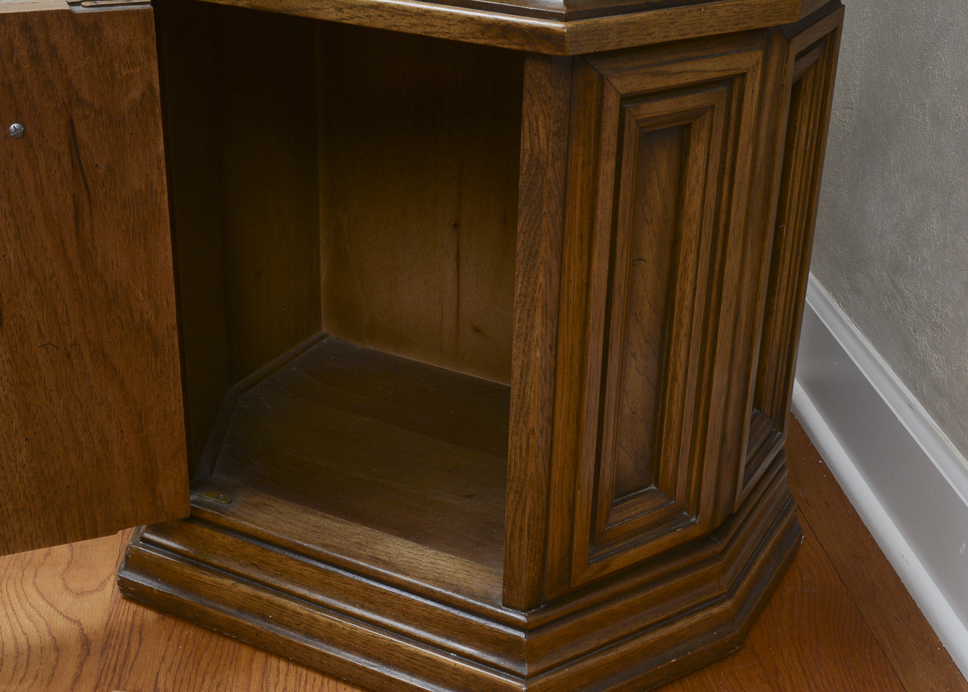 Vintage Oak Display Cabinet