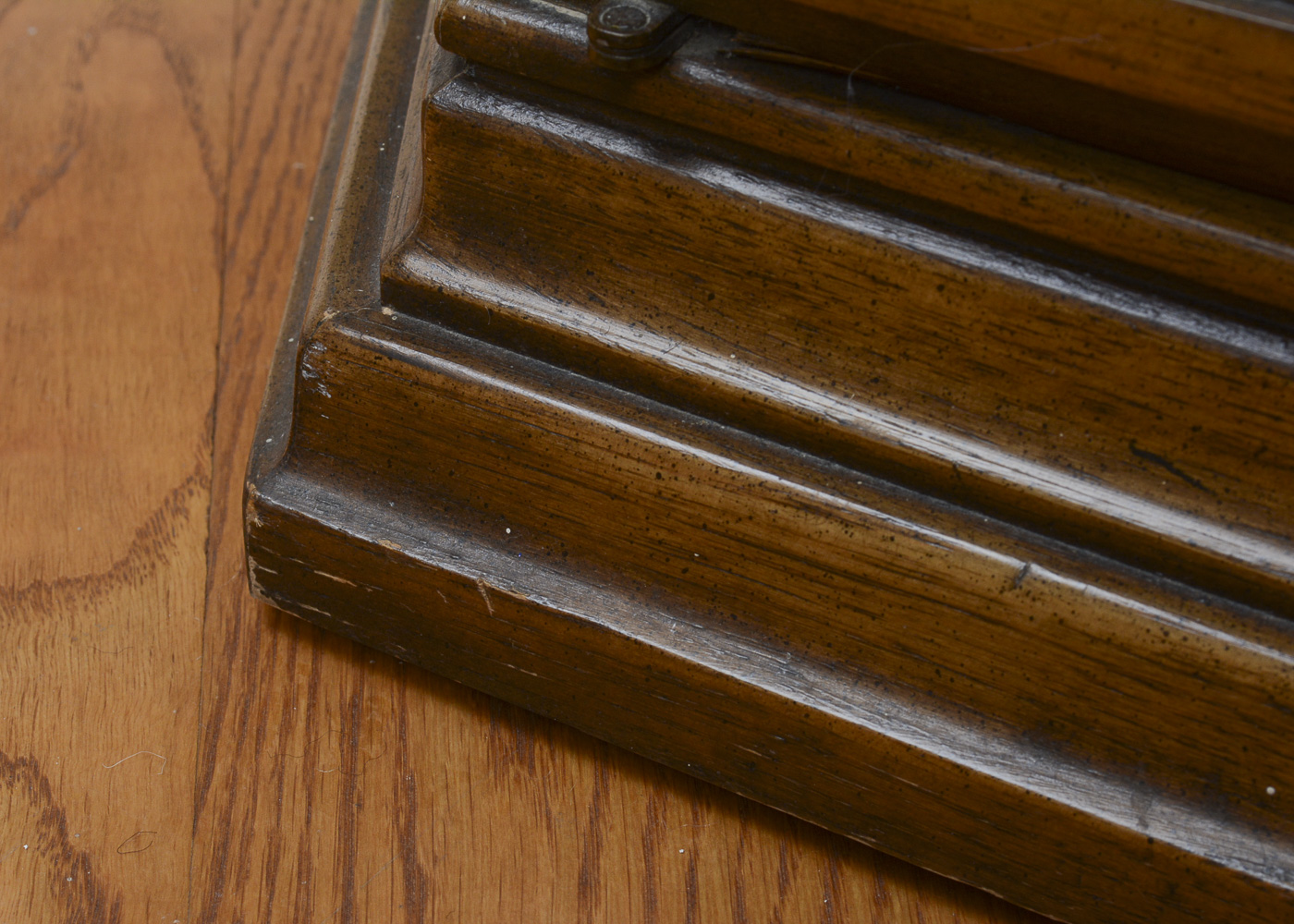 Vintage Oak Display Cabinet