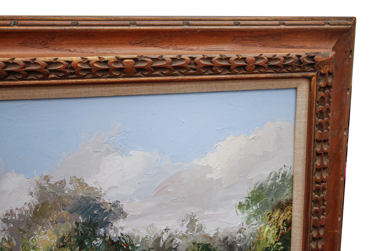 Jose Vives-Atsara Oil Painting "The Bayou"