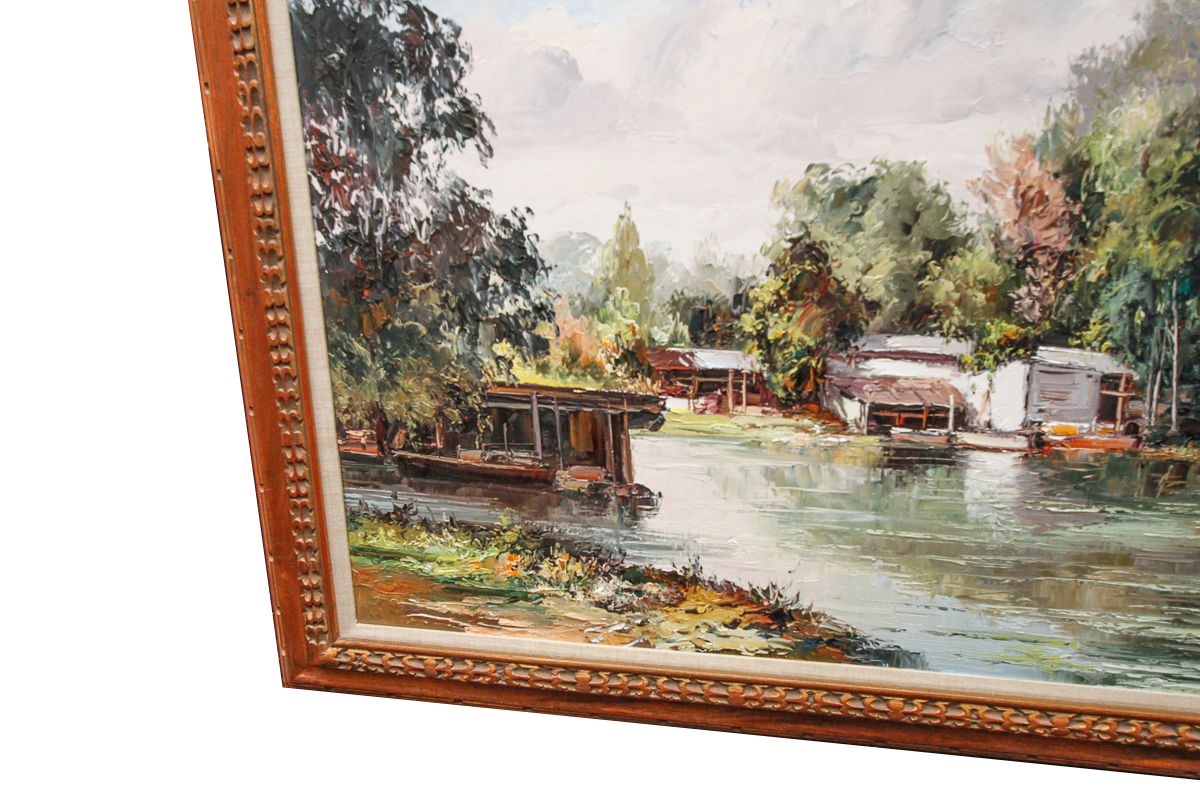 Jose Vives-Atsara Oil Painting "The Bayou"