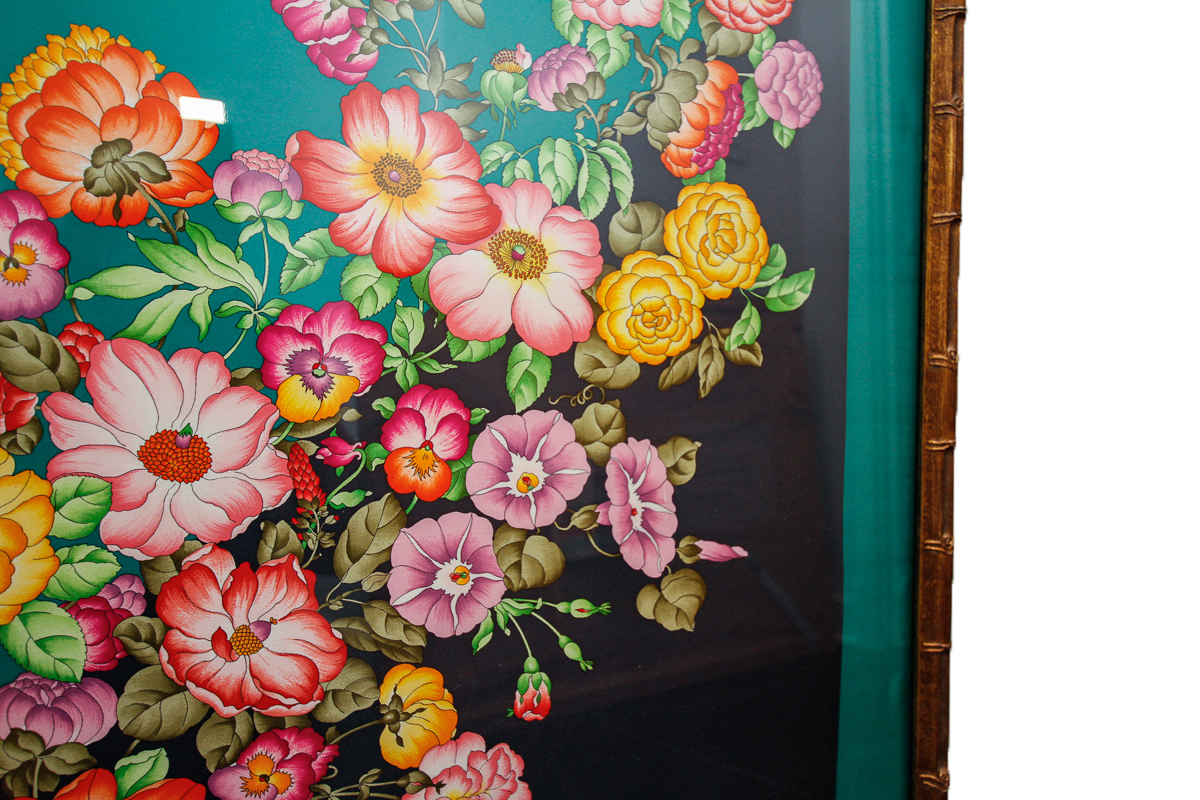 Framed Gucci Scarf