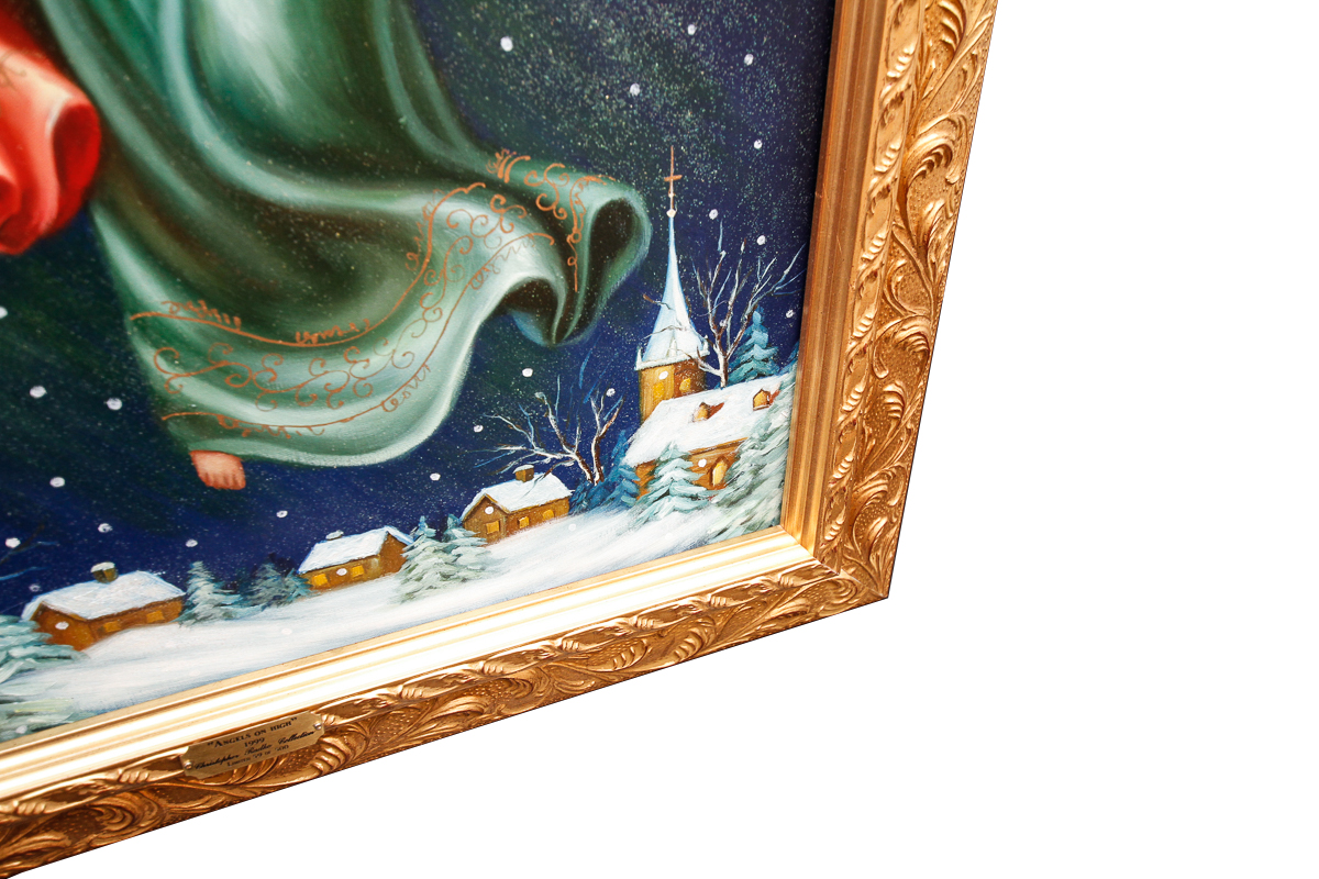 After Christopher Radko Embellished Giclee "Angels on High"