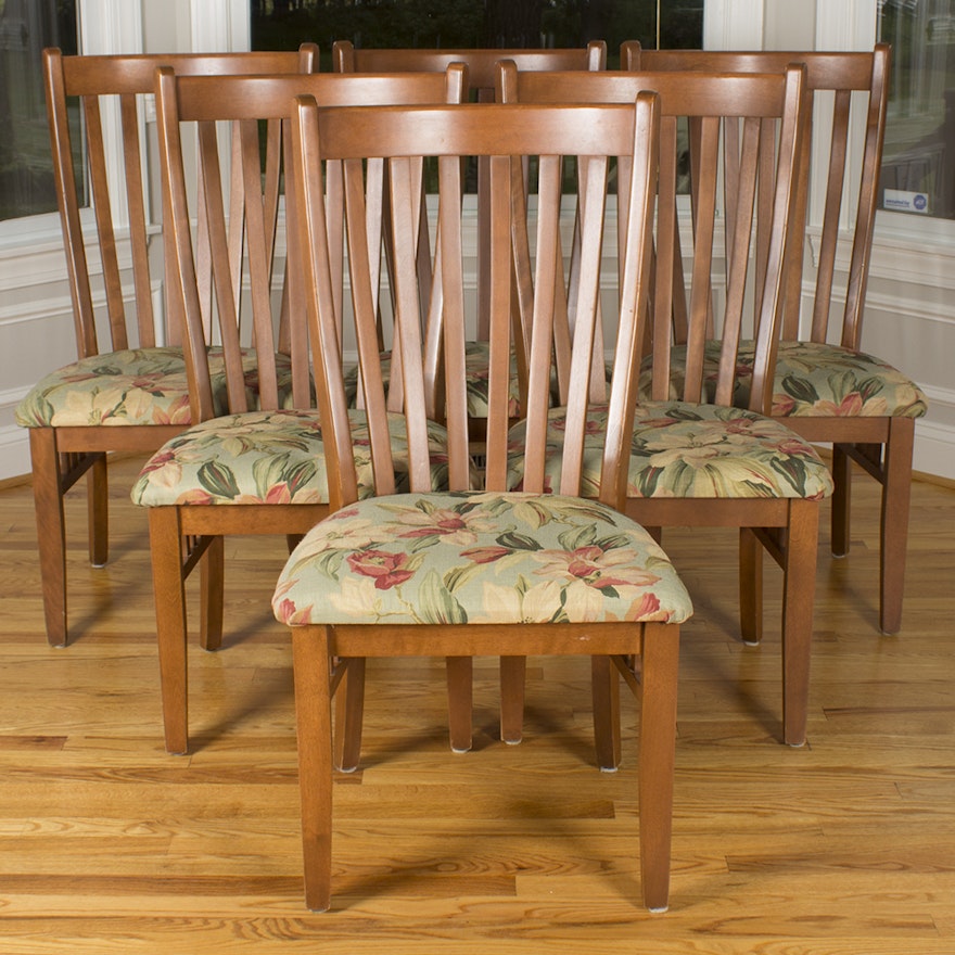 Canadel Furniture Mission Style Birch Dining Chairs