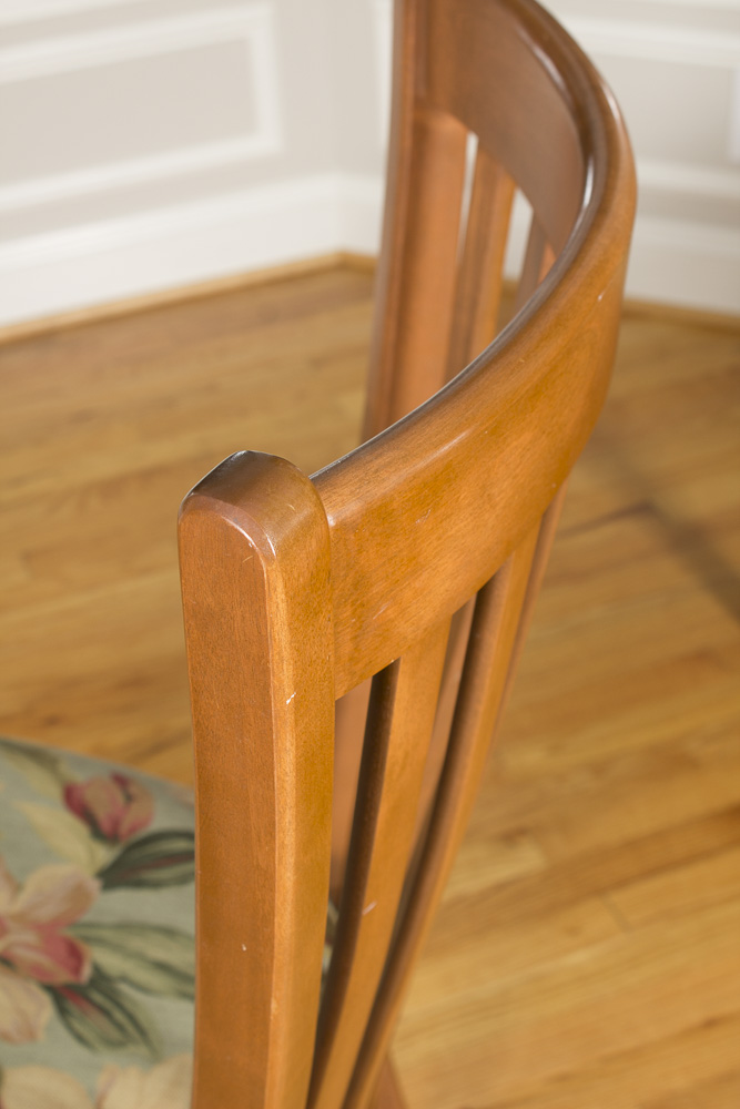 Canadel Furniture Mission Style Birch Dining Chairs