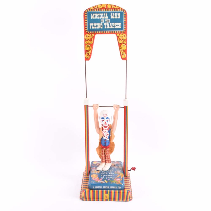 Vintage Mattel "Musical Man on the Flying Trapeze"