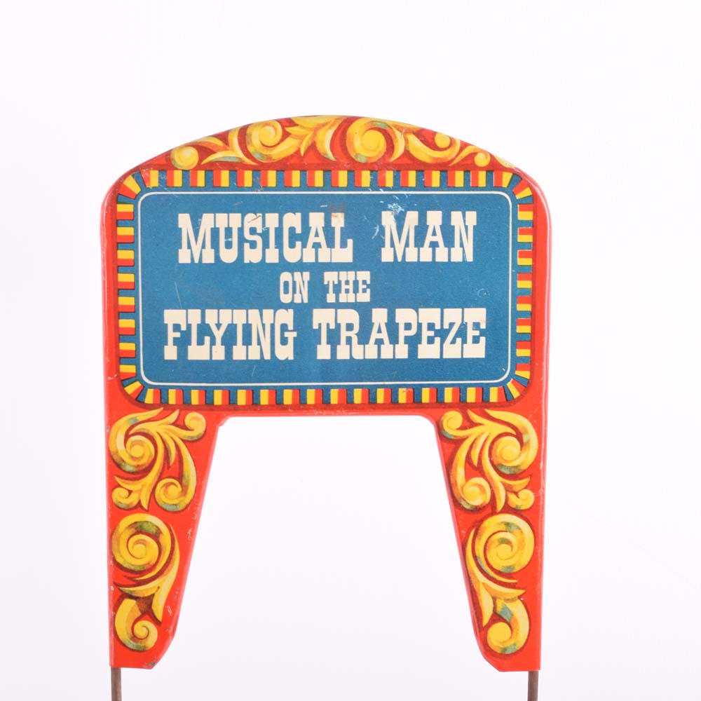 Vintage Mattel "Musical Man on the Flying Trapeze"
