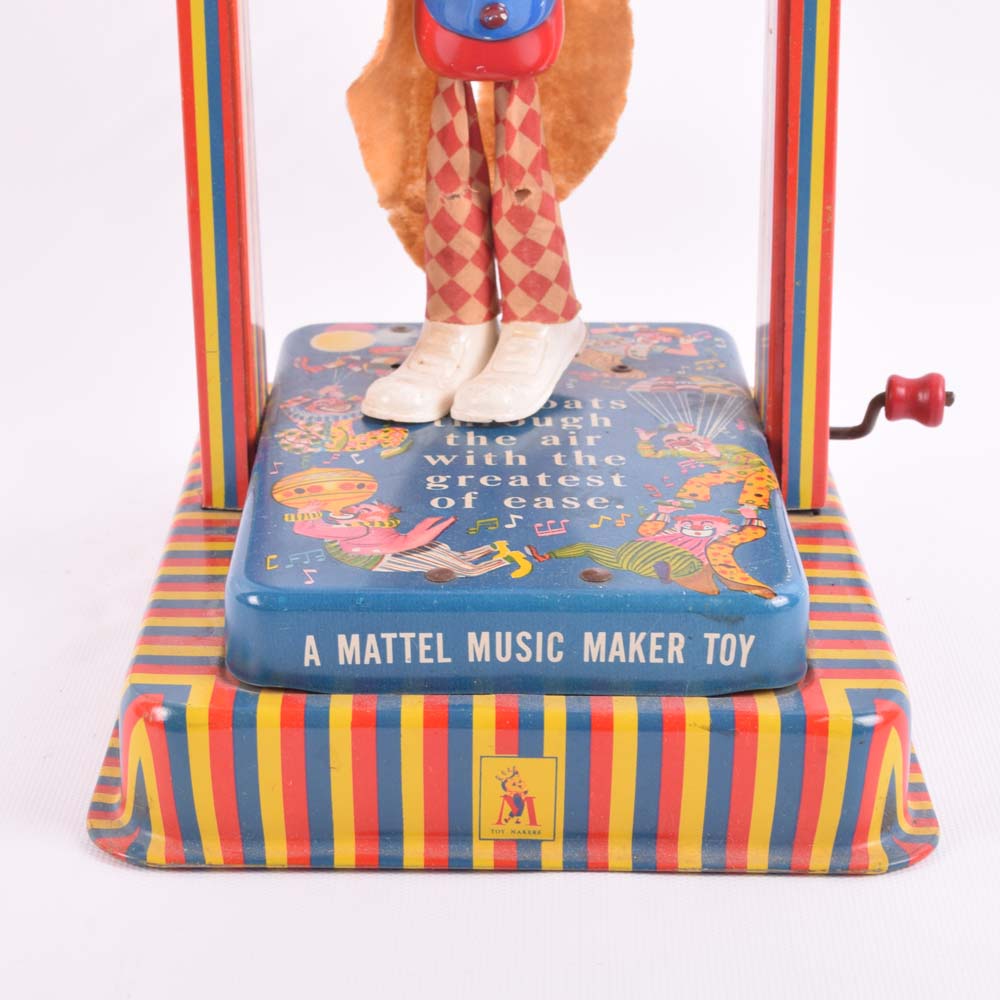 Vintage Mattel "Musical Man on the Flying Trapeze"