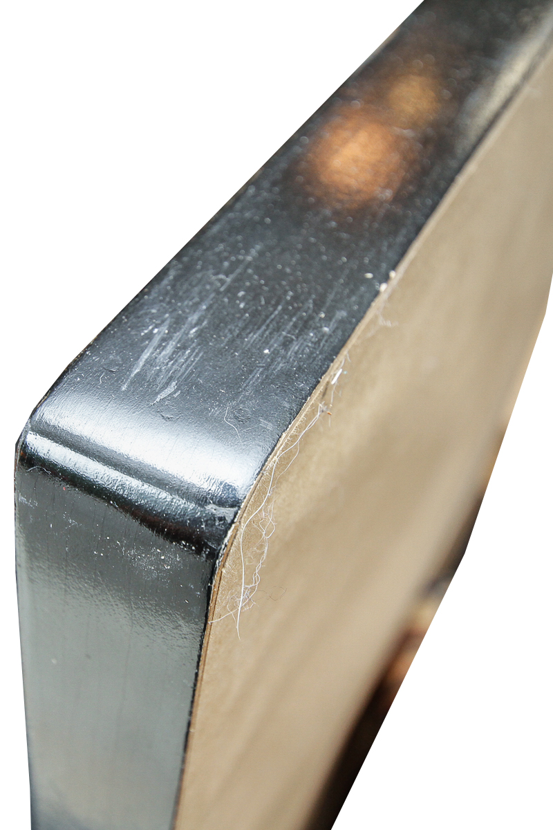 Vintage East Asian Tempera Painting on Silk of Cranes