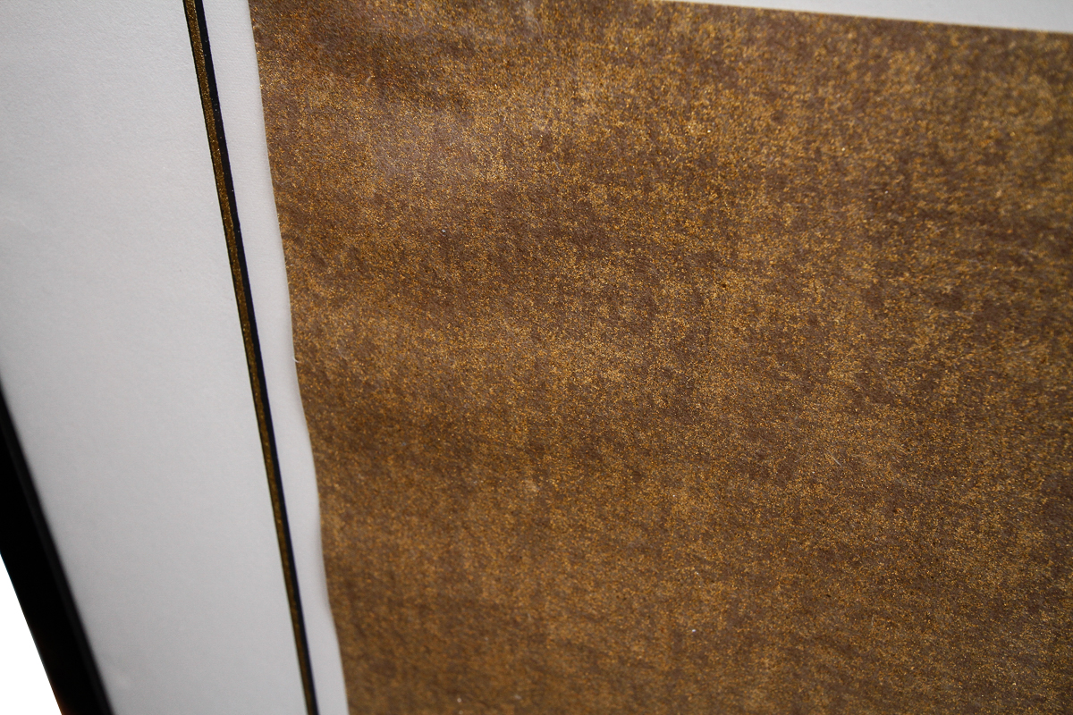 Vintage East Asian Tempera Painting on Silk of Cranes