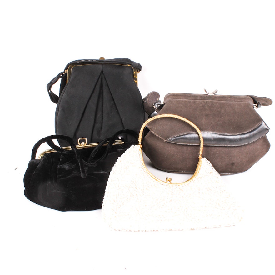 Four Vintage Handbags