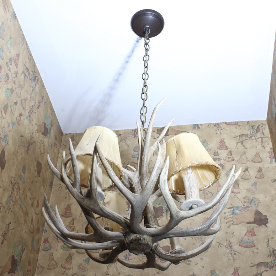 Elk Horn Chandelier