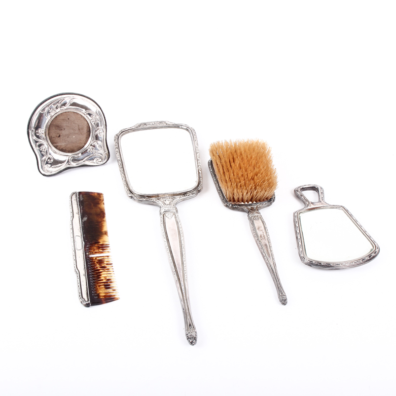 Sterling Silver Vanity Accessories