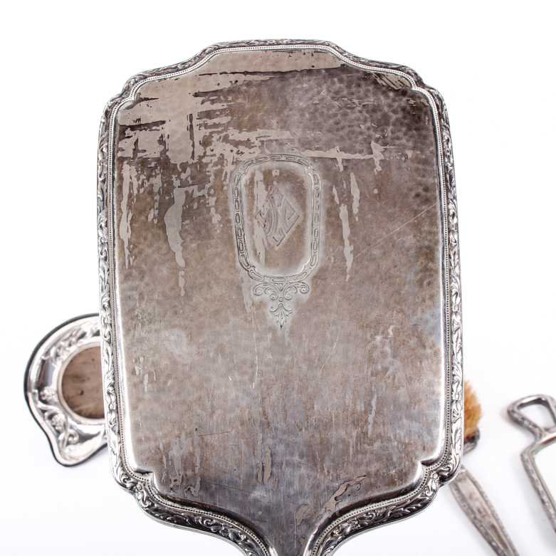 Sterling Silver Vanity Accessories