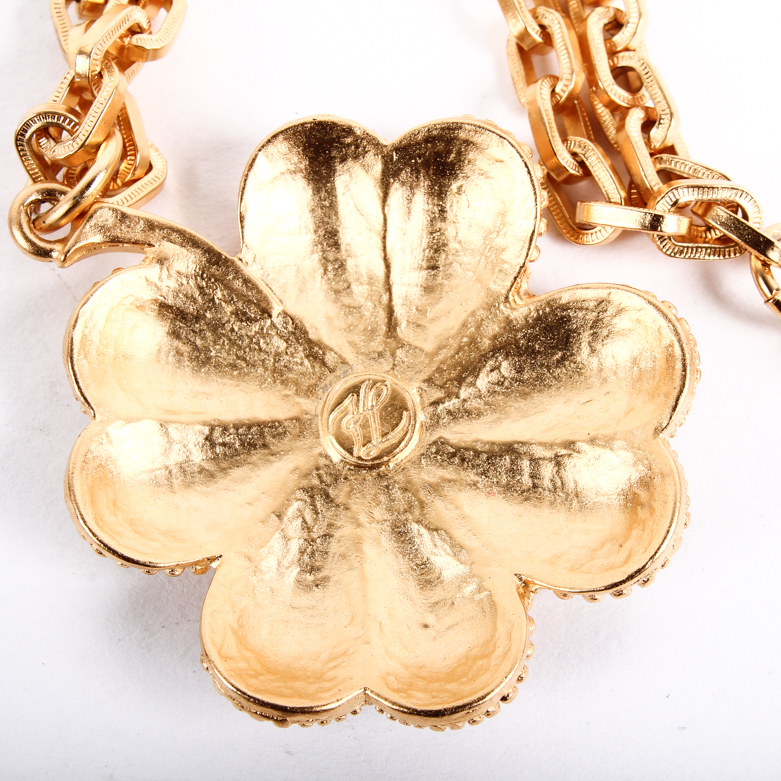 Vintage Karl Lagerfeld Pendant Necklace