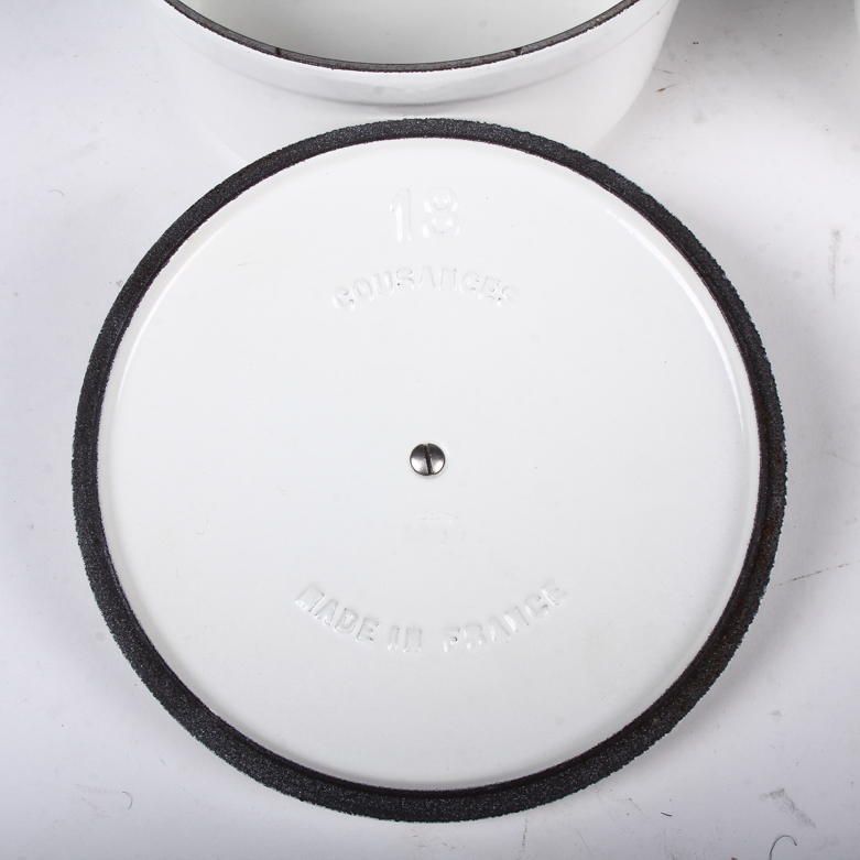 Collection of White Ceramic Cookware