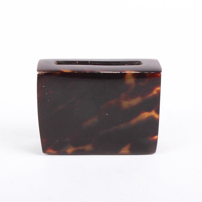 Tortoise Shell Style Matchbox
