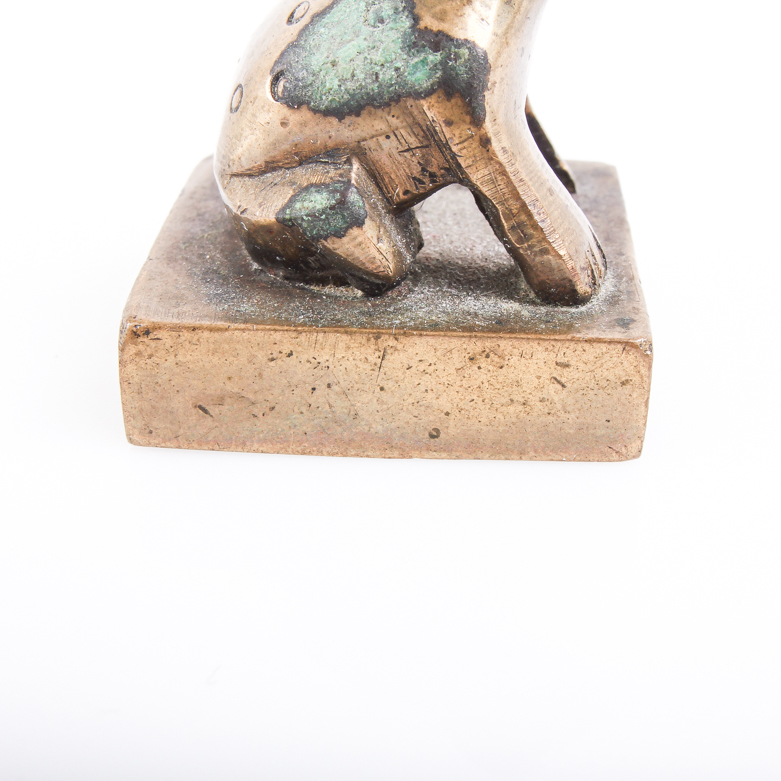 Vintage Chinese Bronze Toad Seal