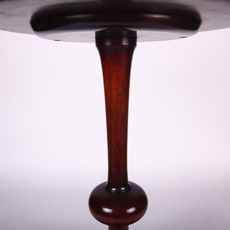 Mahogany Floor Lamp with Mid Table