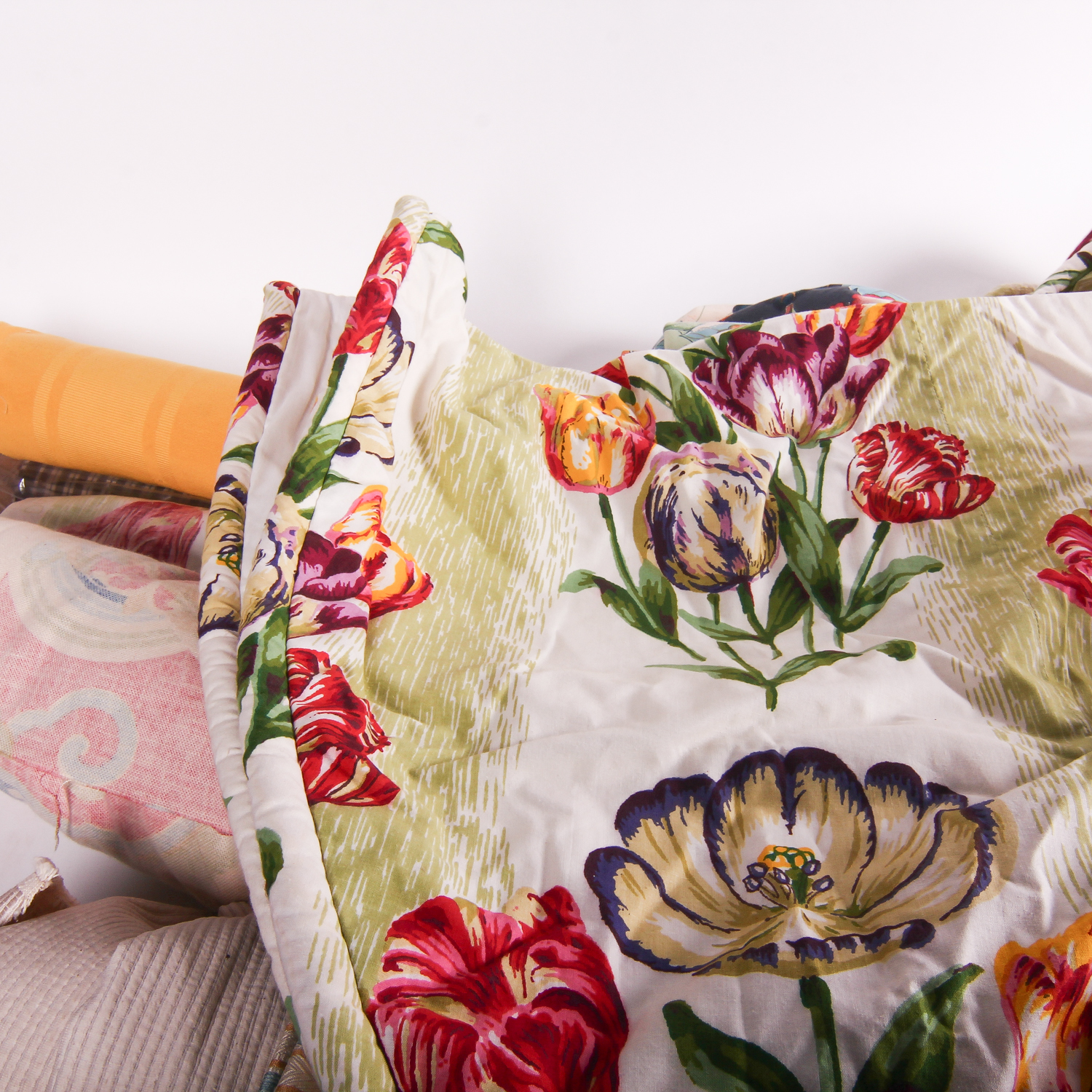 Assortment of Vintage Fabric