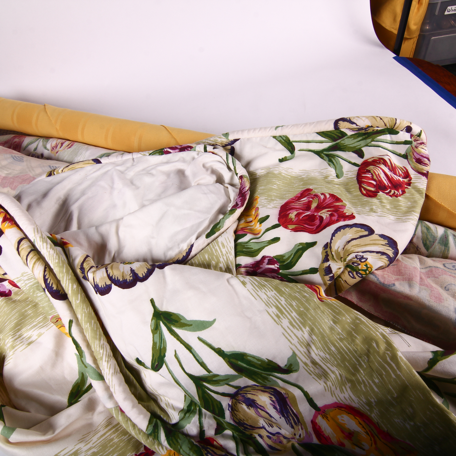 Assortment of Vintage Fabric