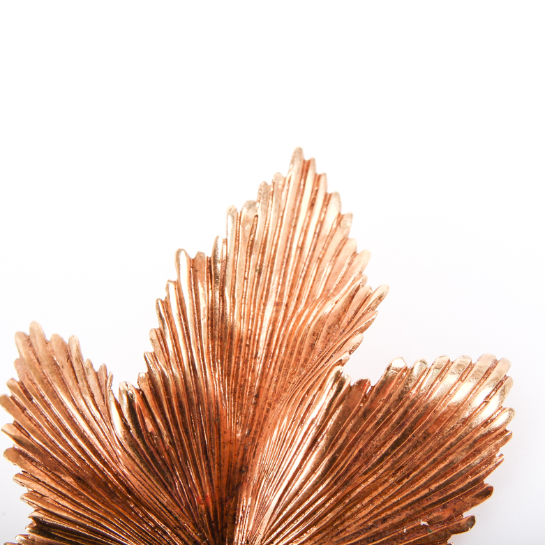 Tiffany & Co. 18K Yellow Gold Maple Leaf Brooch