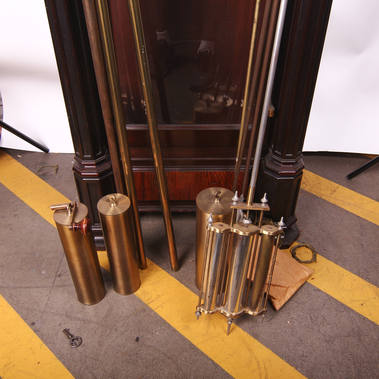 Antique Herschede Hall Clock Company Grandfather Clock